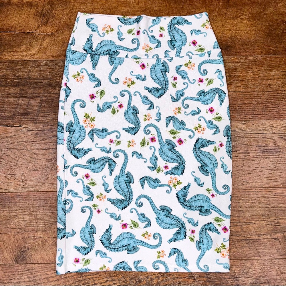 Seahorse Pencil Skirt